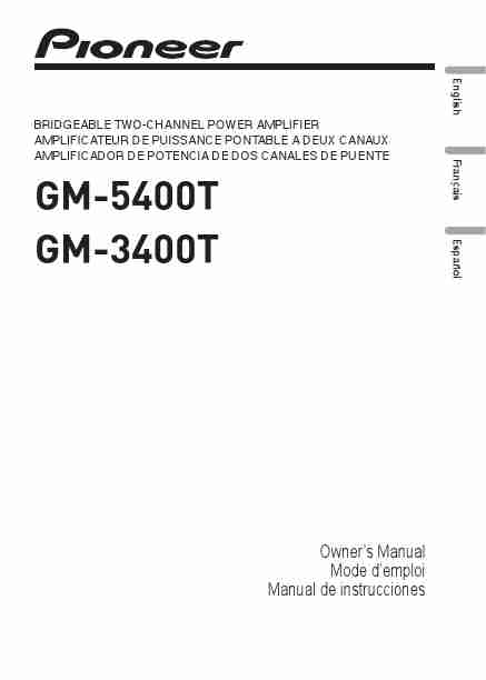 Pioneer Car Amplifier GM-3400T-page_pdf